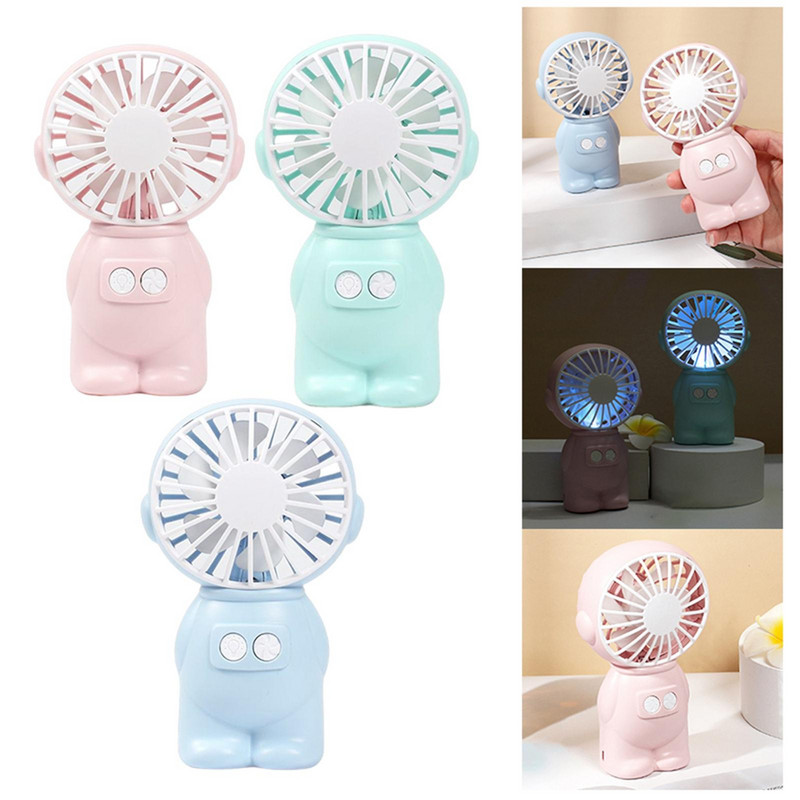 Elektrinis asmeninis rankinis ventiliatorius, lengvas USB įkraunamas akumuliatorius veikiantis aušinimo USB vaikams biuro mergaitėms bendrabutyje moteris