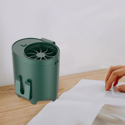 Mini USB ventiliatorius 3 greičių Reguliuojamas įkraunamas asmeninis ventiliatorius Rankinis ventiliatorius su spaustuku Nešiojamas ventiliatorius, skirtas bendrabučio patalpose lauke