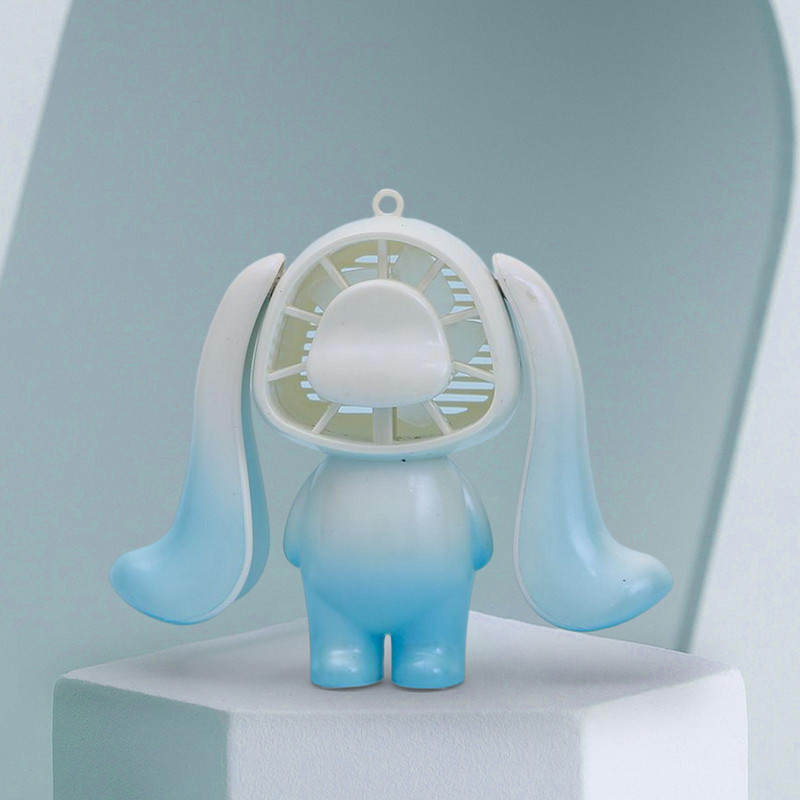 „Creative Rabbit“ stalinis ventiliatorius, įkraunamas USB 3 greičių pakabinamas ventiliatorius, aušinimo ventiliatorius, stalinis ventiliatorius, skirtas kelionėms viduje, lauko vasaros namuose