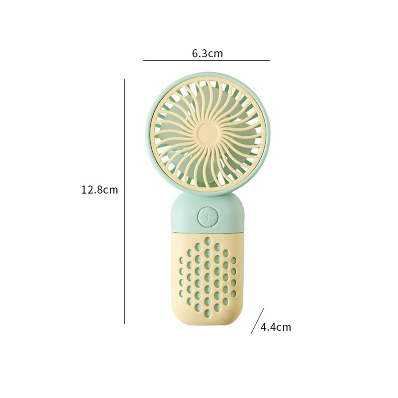 Elektriline käeshoitav miniventilaator Madal lauataskuga ventilaator Taskuventilaator Käeshoitav ventilaator matkapikniku lauaarvuti jaoks