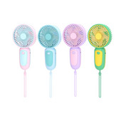 Vaikne USB käeshoitav ventilaator Sünnipäevakingitus Jahutusventilaator Taaslaetav Võimas kaasaskantav miniventilaator reisimiseks Seljakotiga auto koju