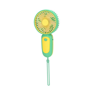 Vaikne USB käeshoitav ventilaator Sünnipäevakingitus Jahutusventilaator Taaslaetav Võimas kaasaskantav miniventilaator reisimiseks Seljakotiga auto koju