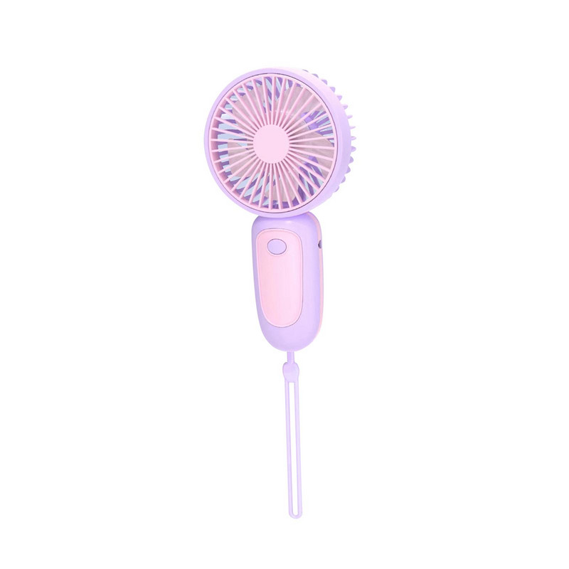 Vaikne USB käeshoitav ventilaator Sünnipäevakingitus Jahutusventilaator Taaslaetav Võimas kaasaskantav miniventilaator reisimiseks Seljakotiga auto koju