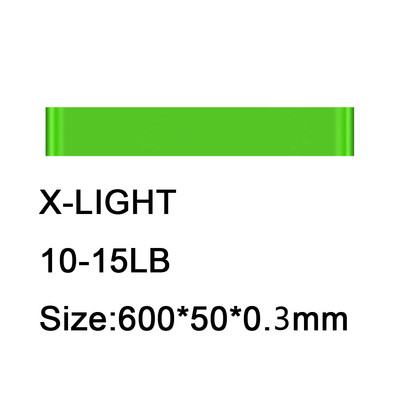 Jogai atsparios guminės juostos Fitneso elastinės juostos 0,3–1,1 mm Treniruotės Fitness Gum Pilates Sportinė Crossfit treniruočių įranga