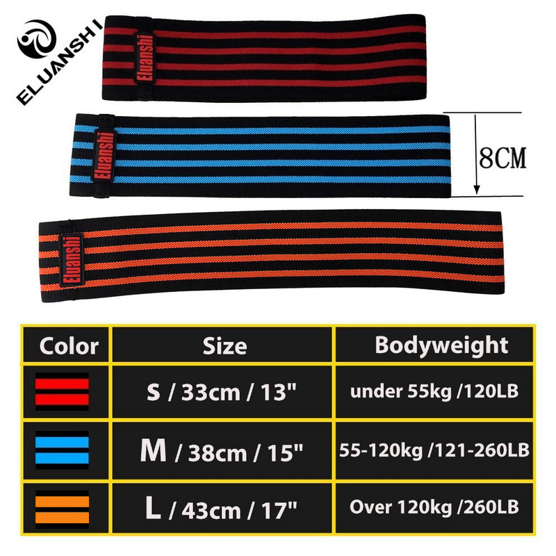 ELUANSHI puusarihma sõudmiskumm Fitnessbändidele jõusaali Varustus elastica minisport Kumm elastseks sportlikuks treeninguks