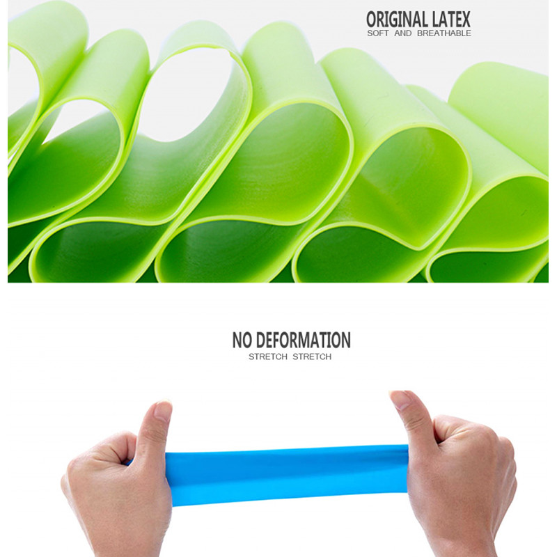 Otporne trake za vježbanje u fitnesu Gumena elastična gumica za ljepotu Oblikovanje otporne trake Gumene omče za vježbanje u teretani Mršavljenje