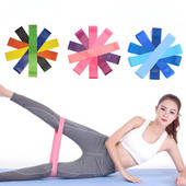 5 bucăți bandă elastică de tensiune exerciții fitness bandă de rezistență sală de gimnastică yoga fitness sport promovarea sănătății sportive antrenament în interior nou