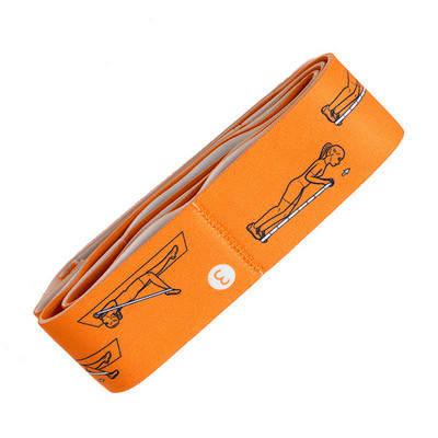 1 vnt elastiniai / šokių / treniruočių / įtempimo diržai Nešiojami kūno rengybos įrangos atsparumo diržai jogos tempimo diržo suvarstymui atspari juosta