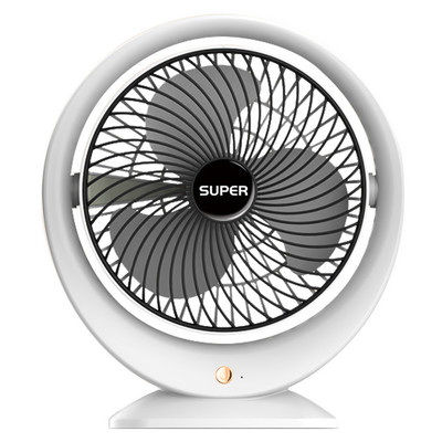 1200 mAh mini lauaventilaator USB-laetav suvine lauajahutusventilaator 3-käiguline reguleeritav 5V 4,5W 180 pöörlemisvaigistus siseruumides ja välitingimustes