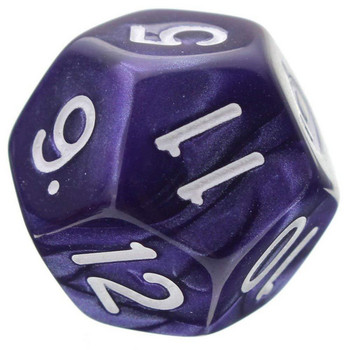 7 τμχ/παρτίδα Purple Digital Dice D4 D6 D8 D10 D% D12 D20 Polyhedral Dice set for Entertainment Επιτραπέζιο παιχνίδι Ζάρια