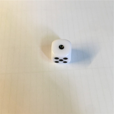 10 τεμ. 16 χιλιοστών Πολλαπλών χρωμάτων Six Sided Dice D6 Παίζοντας παιχνίδια Dice Set Opaque For Cubes Bar KTV Διασκέδαση Παιχνίδι Dices Drinking Tool