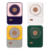 Ventilator USB pentru gât fără frunze, fără frunze, cu 3 moduri super silențios, Dropship de vară