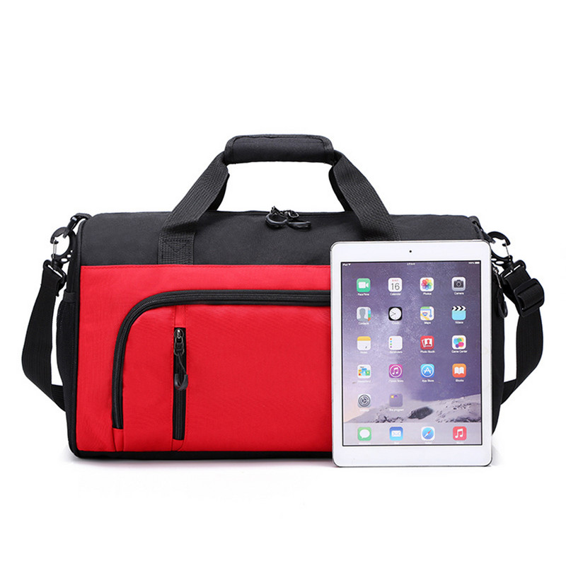 Τσάντα γυμναστικής Oxford Μεγάλης χωρητικότητας Τσάντα προπόνησης Fitness Πολυλειτουργικός ρυθμιζόμενος ιμάντας ώμου με φερμουάρ για ταξιδιωτικό κολύμπι