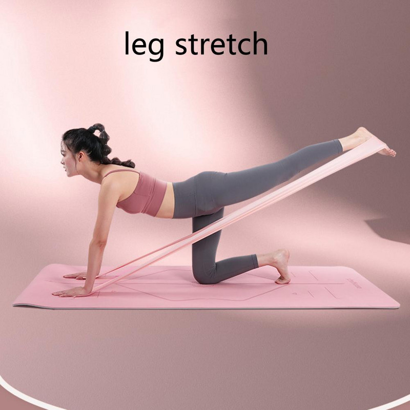 Jėgos lavinimas tolygaus storumo galūnių tempimo treniruotės Namų jogos elastinės juostos treniruočių įranga