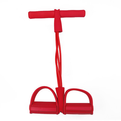 Fitness Gum 4 Tube Resistance Bands Latex Pedal Exerciser Sit-up Pull Rope Expander Elastic Bands Εξοπλισμός γιόγκα Προπόνηση Pilates