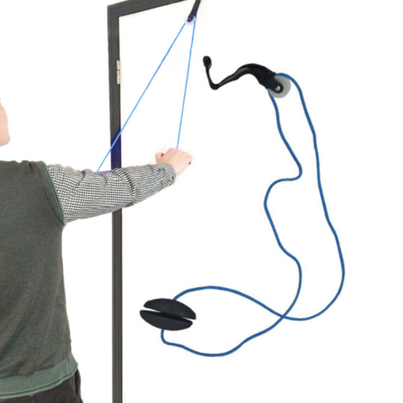 1 PC Namų pečių skriemulys, skirtas sušalusiam fizinės terapijos skausmui malšinti, reabilitacijos treniruoklio treniruočių skriemulio priedai