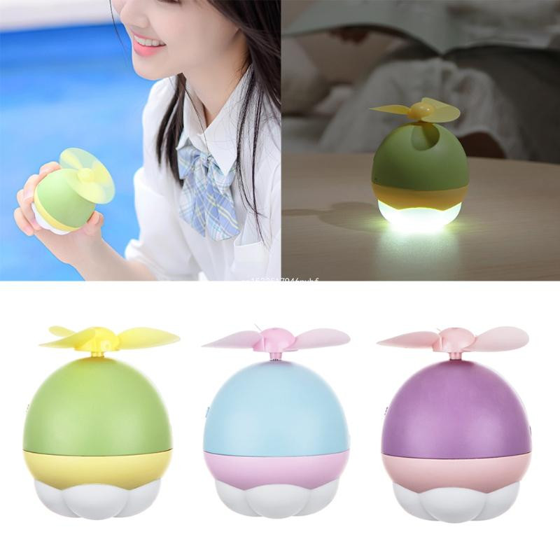 „Potarble“ mini rankinis pakabinamas ventiliatorius, įkraunamas su naktine lempute, skirtas „Travel Dropship“.