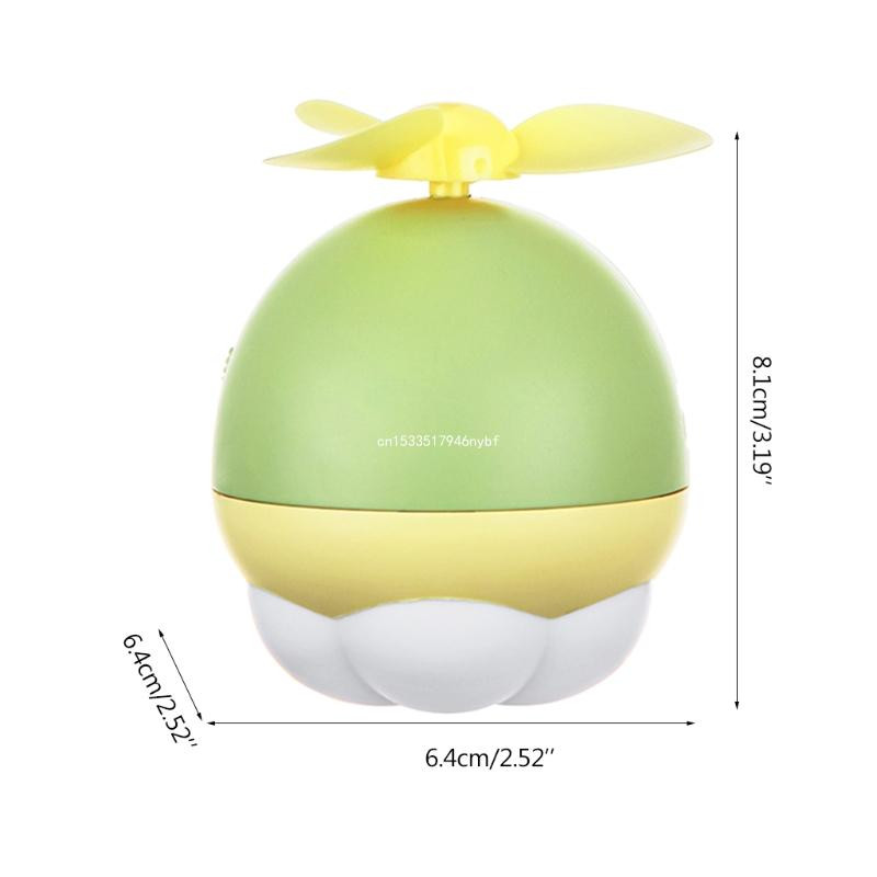 „Potarble“ mini rankinis pakabinamas ventiliatorius, įkraunamas su naktine lempute, skirtas „Travel Dropship“.