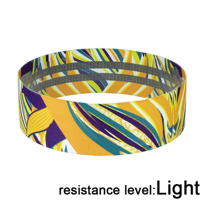 Gyakorlat-ellenálló szalagok a lábakhoz, fenékszövetből készült csúszásmentes guggolású csizmaszalagok csípő combizom feszítő fitnesz hurkok edzéséhez