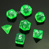 Set de jocuri polivalente RPG cu 7 zaruri D4 D6 D8 D10 D12 D20 Magic-the-Gathering