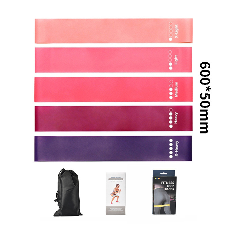 Treening Fitness Kummist Jooga Vastupanupaelad Kodu Jõusaal Elastne igeme Pilatese treeningvarustus Kulturism Naiste Kaal Sport