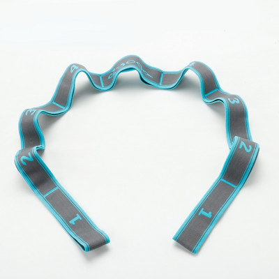 Jooga tõmbamisrihma rihm polüester lateks elastne ladina tantsu venitusbänd Loop jooga pilatese jõusaali treeningu vastupidavusribad