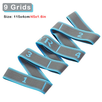 Remen za vuču za remen za jogu Elastične trake za otpor za jogu Latinski ples Pilates Traka za istezanje Petlja za teretanu Fitnes trake za vježbanje