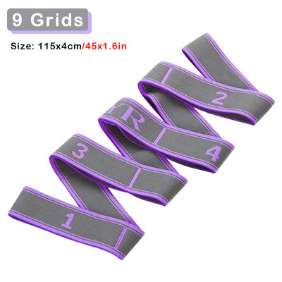 Remen za vuču za remen za jogu Elastične trake za otpor za jogu Latinski ples Pilates Traka za istezanje Petlja za teretanu Fitnes trake za vježbanje