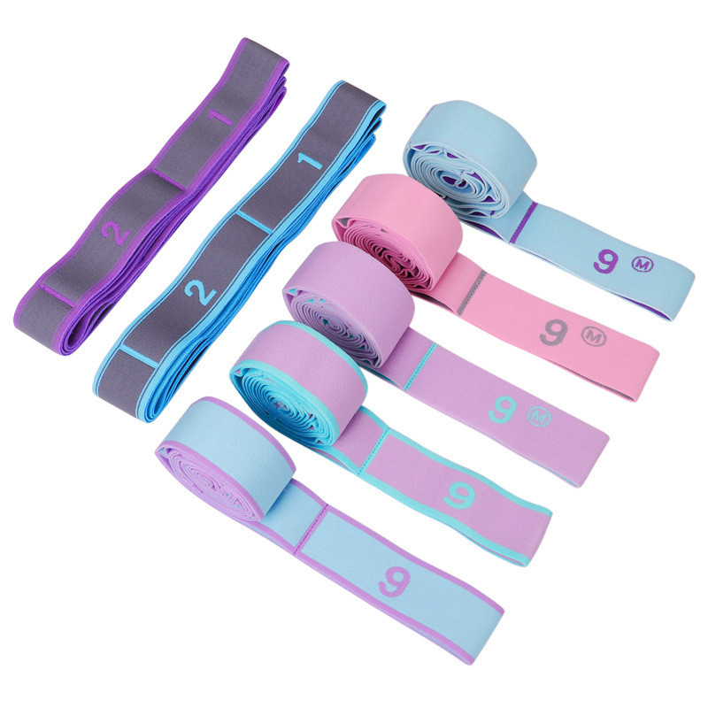 Remen za vuču za remen za jogu Elastične trake za otpor za jogu Latinski ples Pilates Traka za istezanje Petlja za teretanu Fitnes trake za vježbanje