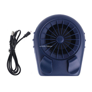 Малък вентилатор за охлаждане Вентилатор с щипка за талията с нисък шум за открито, пътуване до работното място, къмпинг Dropship