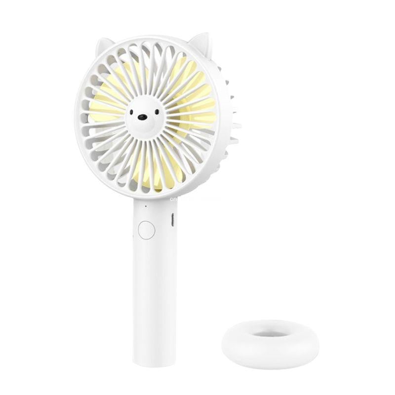 Paprastas mini stalinis ventiliatorius Rankinis aušinimo ventiliatorius Tylus ventiliatorius Lengva naudoti „Dropship“.