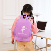 Αθλητική τσάντα Παπούτσια γυμναστικής Συσκευασία Σχολική Bolsas για κορίτσια Προπόνηση Άσκηση Χορού Αξεσουάρ γυμναστικής Αποσκευές Ταξίδι Σαββατοκύριακο Σακίδιο πλάτης