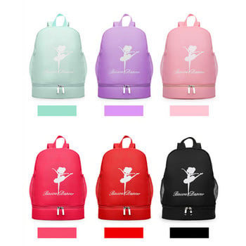 Αθλητική τσάντα Παπούτσια γυμναστικής Συσκευασία Σχολική Bolsas για κορίτσια Προπόνηση Άσκηση Χορού Αξεσουάρ γυμναστικής Αποσκευές Ταξίδι Σαββατοκύριακο Σακίδιο πλάτης