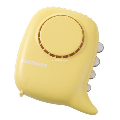 Hordozható akasztós nyakú ventilátor USB Nihgt Light 3 sebességes, állítható léghűtő kézi hűtés utazási sportokhoz