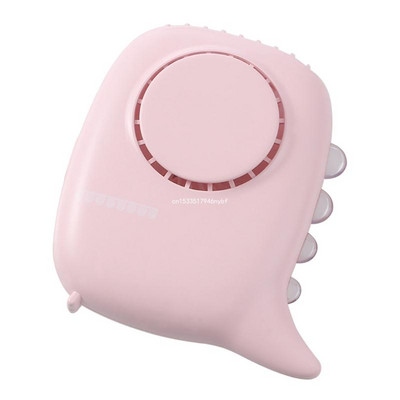 Hordozható akasztós nyakú ventilátor USB Nihgt Light 3 sebességes, állítható léghűtő kézi hűtés utazási sportokhoz