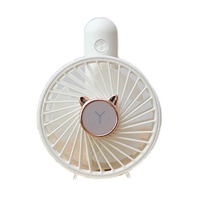 Mažas „Fan Cat“ rankinis aušinimo ventiliatorius, skirtas namų lauko kempingo kelionėms