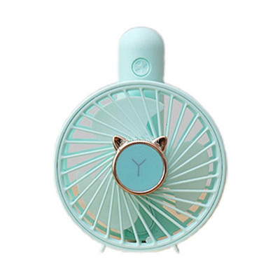 Mažas „Fan Cat“ rankinis aušinimo ventiliatorius, skirtas namų lauko kempingo kelionėms