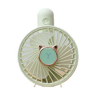 Mažas „Fan Cat“ rankinis aušinimo ventiliatorius, skirtas namų lauko kempingo kelionėms