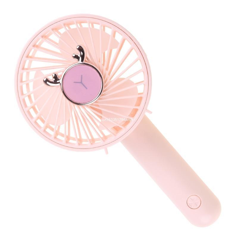 Mažas „Fan Cat“ rankinis aušinimo ventiliatorius, skirtas namų lauko kempingo kelionėms