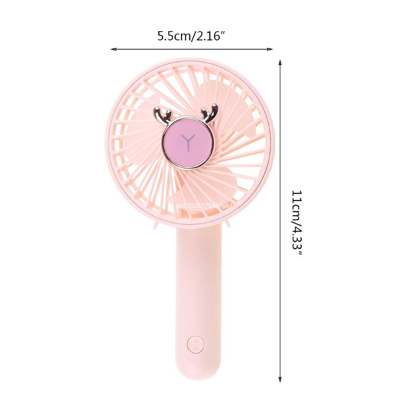 Mažas „Fan Cat“ rankinis aušinimo ventiliatorius, skirtas namų lauko kempingo kelionėms