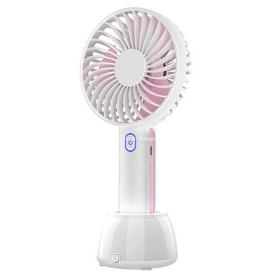 Χειρός ανεμιστήρας USB για με μίνι βάσης φωτισμού LED με μπαταρία USB Dropship