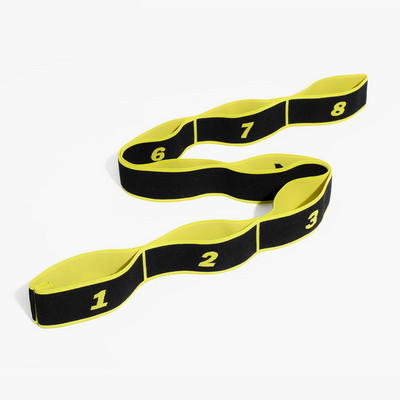 Jogos tempimo dirželis poliesterio latekso elastinga lotyniškų šokių tempimo juosta kilpa jogos pilateso treniruoklių salės treniruočių pasipriešinimo juostos