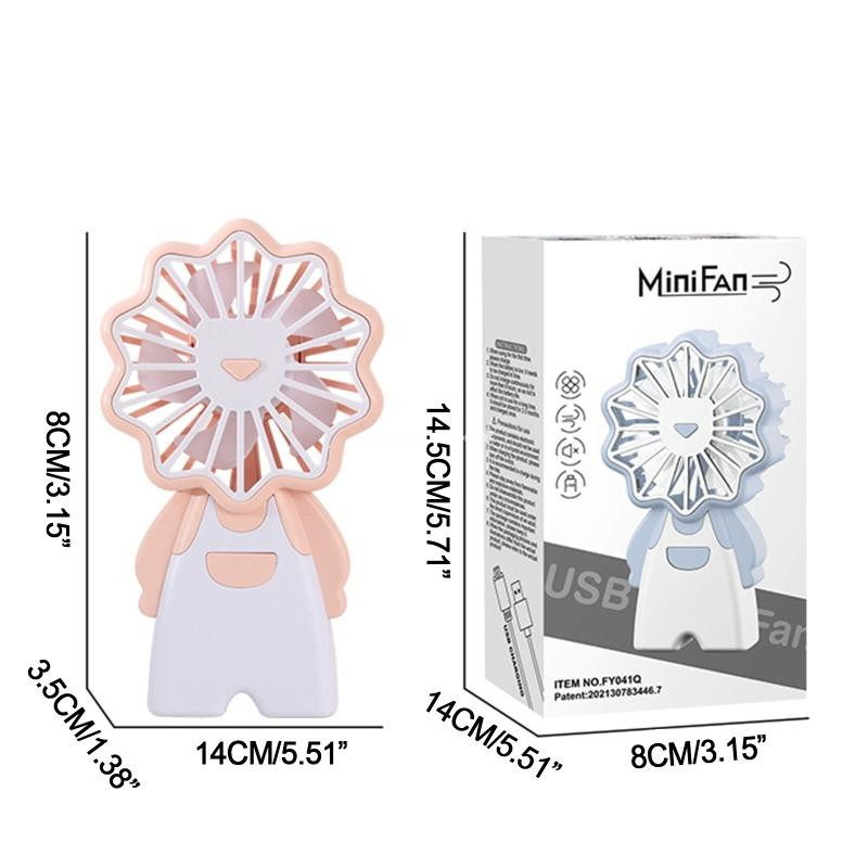 Mini ventilator portabil Ventilator mic ventilator portabil Ventilator puternic pentru copii Dropship