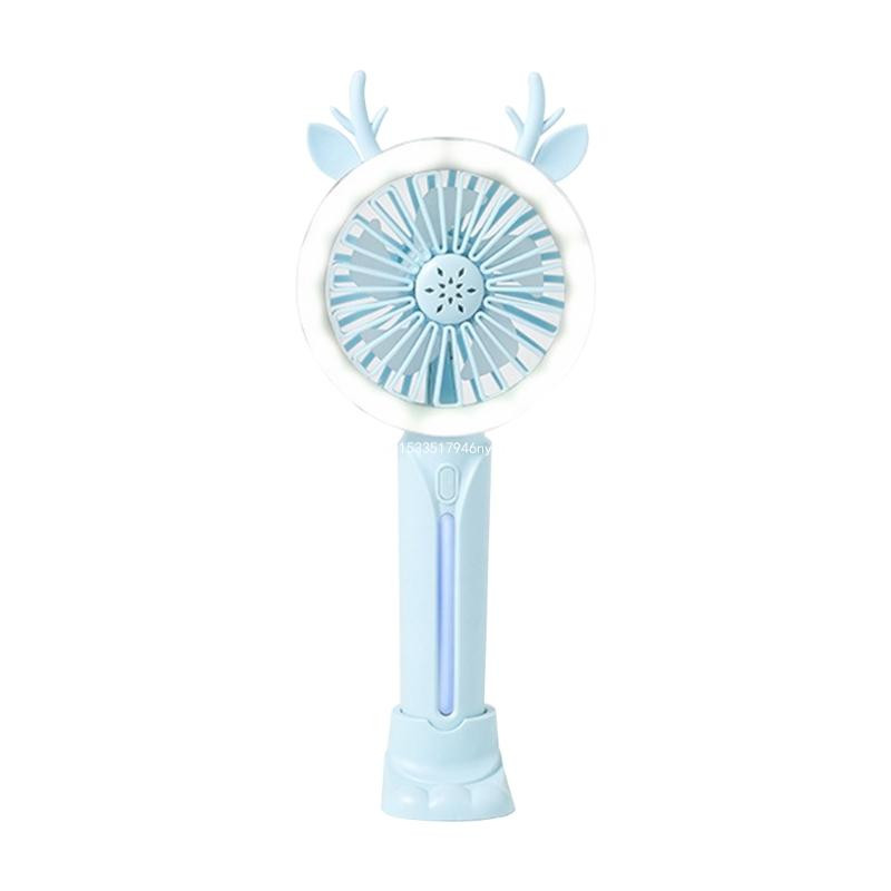 Βολικοί μικροί ανεμιστήρες χειρός Φορητό φοιτητικό γραφείο Μικροί ανεμιστήρες ψύξης Dropship