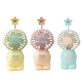 Spacemani USB-laadimisega lauaarvuti kaasaskantavad jahutusventilaatorid koos LED-valgustusega täiskasvanutele Dropship