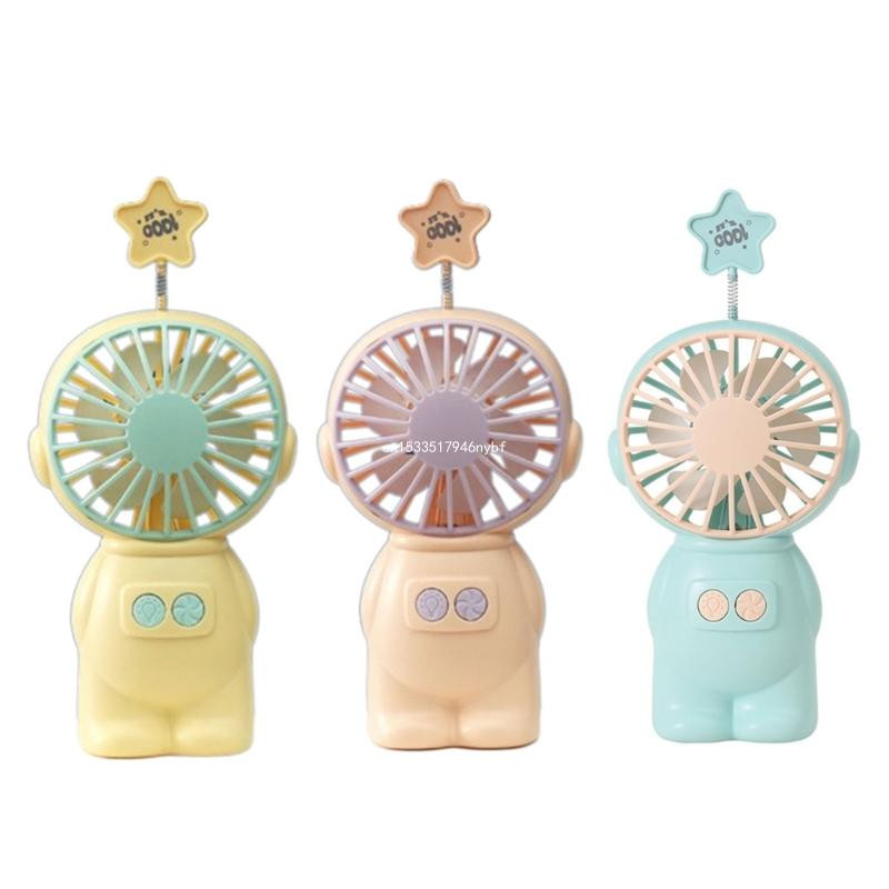 Spacemani USB-laadimisega lauaarvuti kaasaskantavad jahutusventilaatorid koos LED-valgustusega täiskasvanutele Dropship