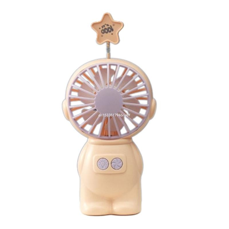 Spacemani USB-laadimisega lauaarvuti kaasaskantavad jahutusventilaatorid koos LED-valgustusega täiskasvanutele Dropship