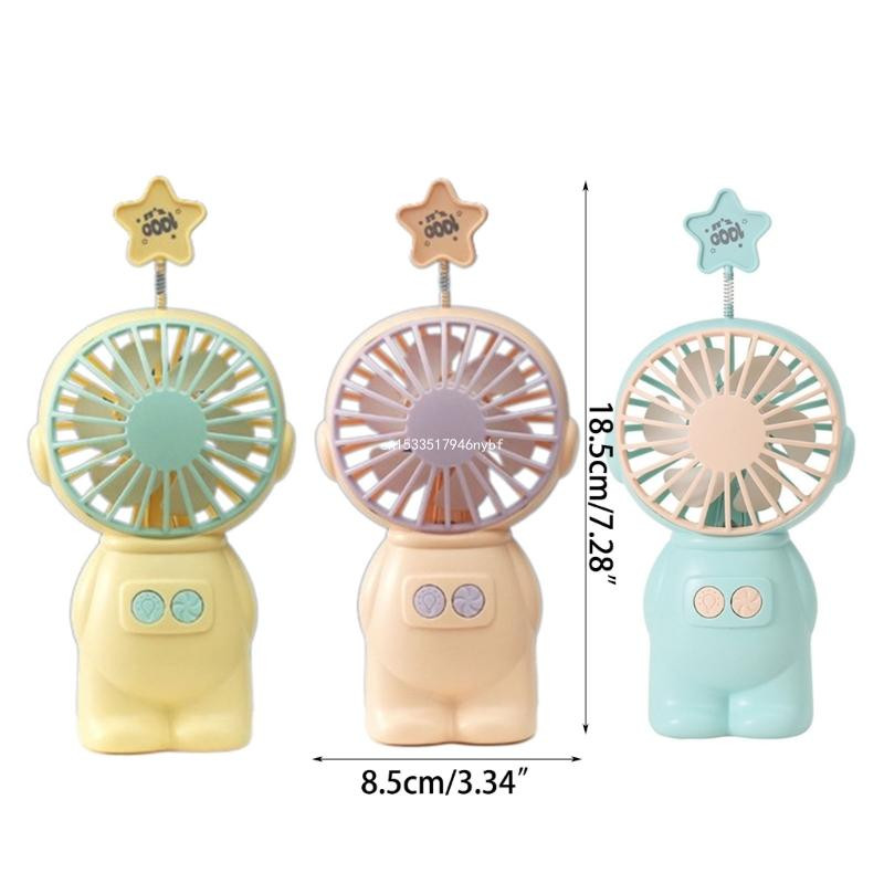 Spacemani USB-laadimisega lauaarvuti kaasaskantavad jahutusventilaatorid koos LED-valgustusega täiskasvanutele Dropship