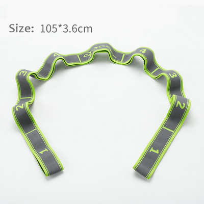 Šokių jogos pagalbinis tempimo diržas suaugusiems Lotynų kalbos treniruotės Latekso elastinės juostos pradedantiesiems Pilateso salė Jogos pasipriešinimo juosta