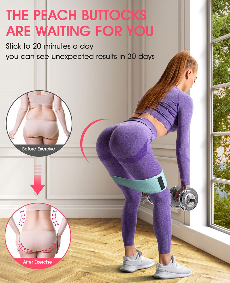 Vastupanupaelad jalgadele ja tagumikukangast harjutuste aasarõngas jooga pilatese treening- ja kodujõusaalis treenimiseks mõeldud jõupaelad booty jaoks